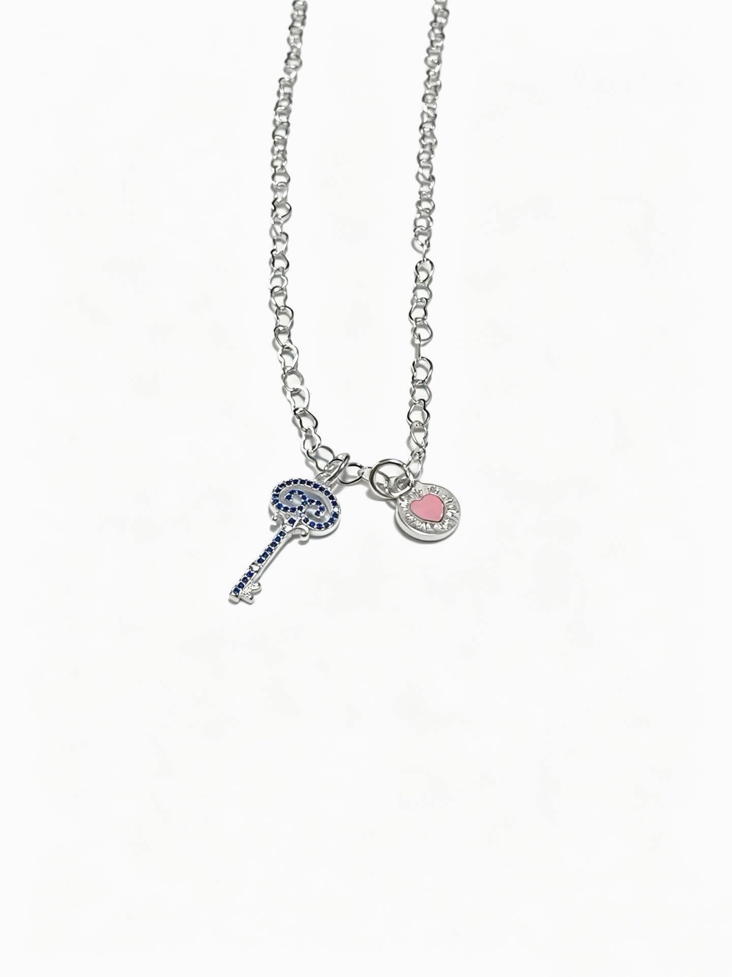 Tiffany & Co. Lockit Silver Necklace